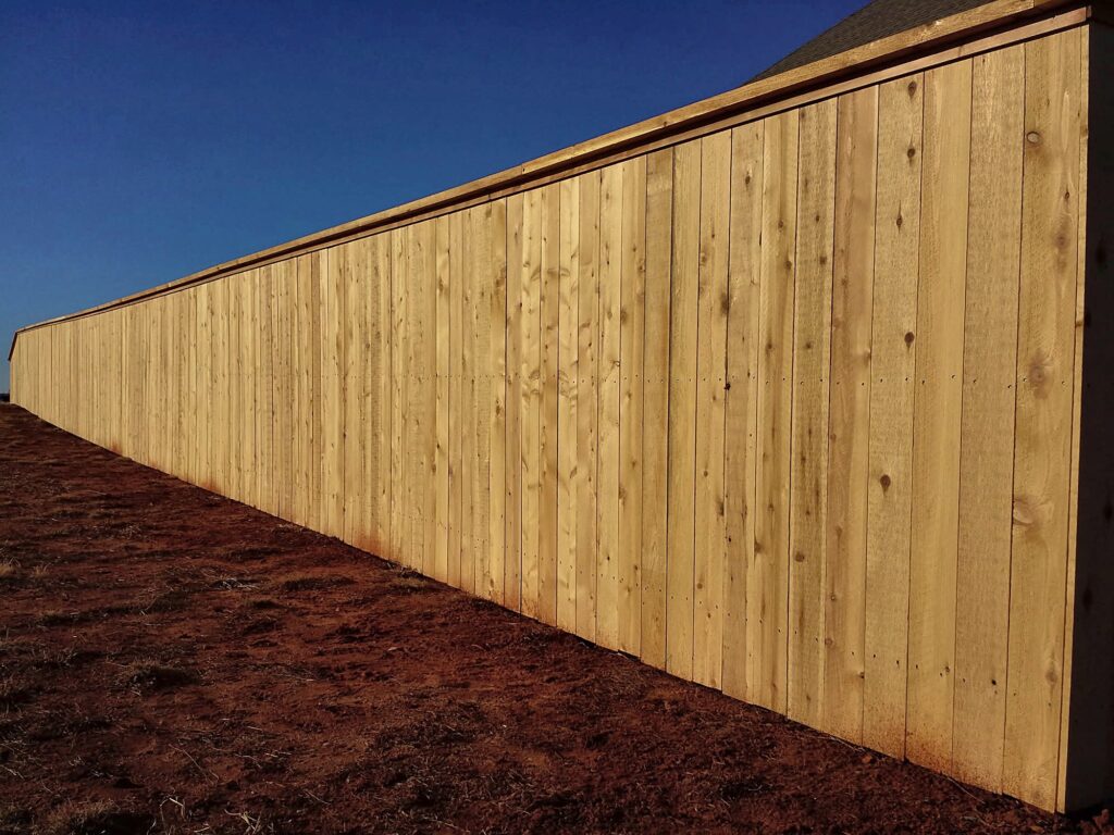 Cedar Fence Installation